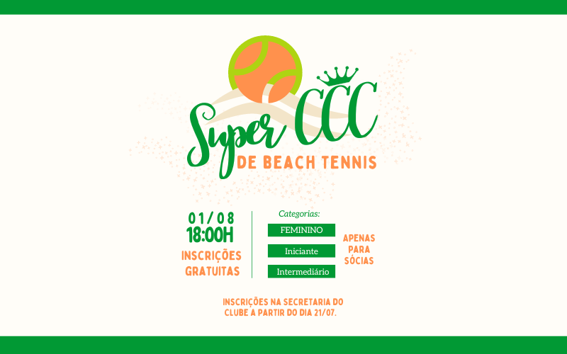 Resultados 1ª Etapa Super CCC de beach tennis!